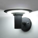 Round UFO-shaped LED Waterproof Solar Modern Outdoor Sconces Wall Lamp - Lamp Outdoor