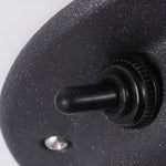 Round UFO - shaped LED Waterproof Solar Modern Outdoor Sconces Wall Lamp
