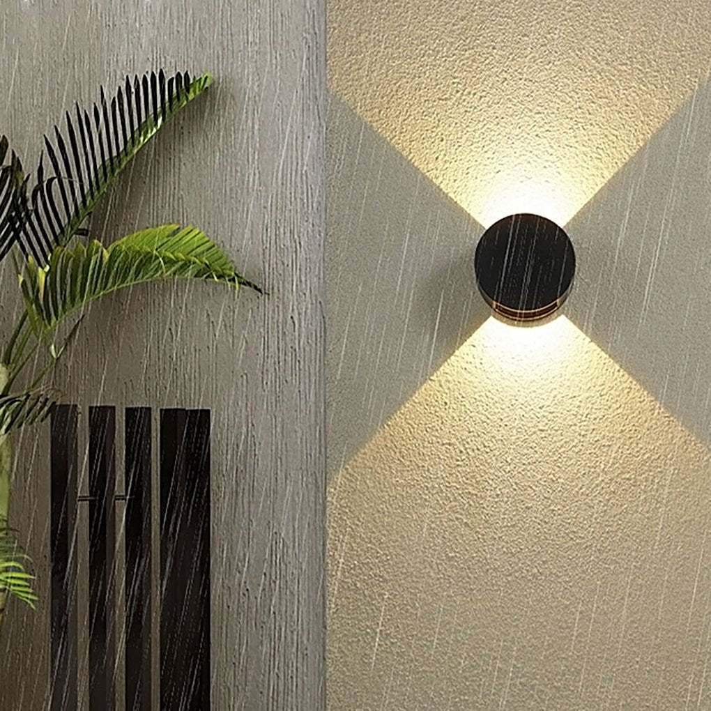 Round Up and Down Lights Waterproof LED Wall Lights for Indoor Outdoor Balcony - Lamp Outdoor