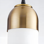 Simple Long Tube Glass Bottle Nordic Simple Small Chandelier Pendant Lights - Lamp Outdoor