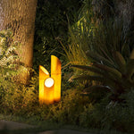 Realistic Bamboo LED Outdoor Lights Charming Landscape Lighting