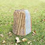 Realistic Tree Stump LED Outdoor Garden Lights - Cylindrical, Textured Design