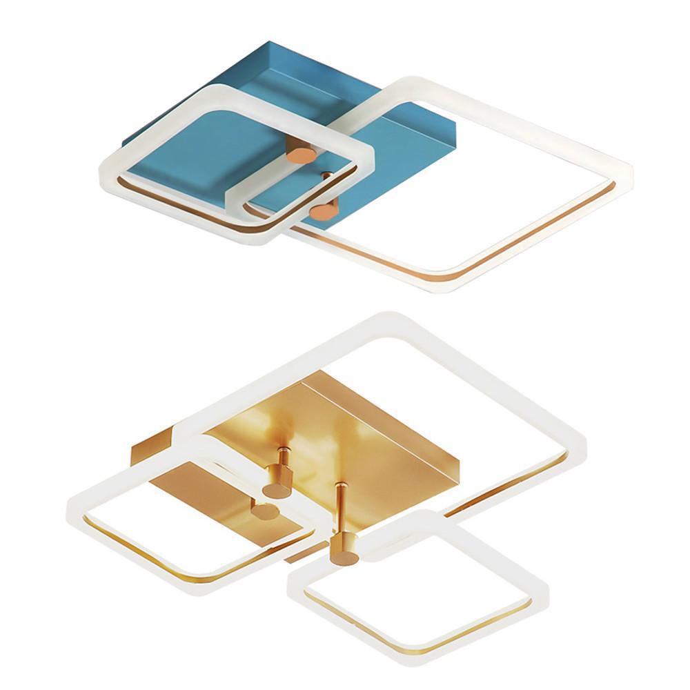 Squares Artistic Dimmable LED Modern Ceiling Lights Flush Mount Lighting - Lamp Outdoor