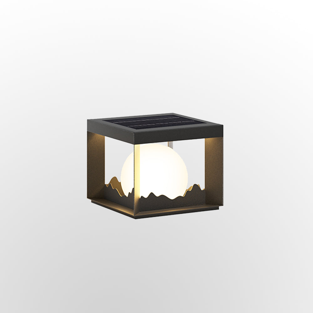 Ray Modern Mountain Metal Outdoor Lamp, Warm Light - Letslighting