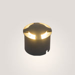 Ray Metal Cylindrical Outdoor Step Deck Light - Lamp Outdoor