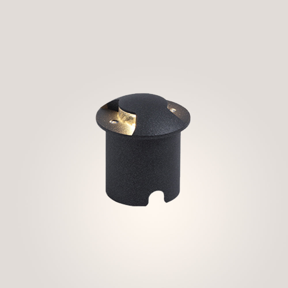 Ray Metal Cylindrical Outdoor Step Deck Light - Lamp Outdoor