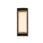Sleek Dual-Directional Outdoor Wall Light with Modern Arc & Rectangular Designs - Lamp Outdoor