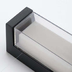 Sleek Dual-Directional Outdoor Wall Light with Modern Arc & Rectangular Designs - Lamp Outdoor