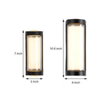 Sleek Dual-Directional Outdoor Wall Light with Modern Arc & Rectangular Designs - Lamp Outdoor