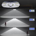 Solar Energy Wall Lamp Motion Sensor LED Outdoor Wall Sconces Lighting - Lamp Outdoor
