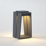Minimalist Trapezoid Solar Light Waterproof LED Outdoor Illumination