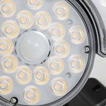 Solar Motion Security Light 3-Head Outdoor LED Wall Fixture with Motion Sensor - Lamp Outdoor