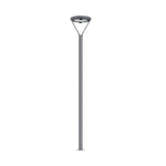Solar Outdoor Post Garden Pole Light with Dual Motion Sensor - Lamp Outdoor