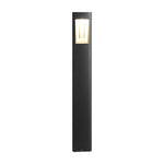 Triple - Side Emitting Solar LED Garden Bollard Lights Heart Design & Weatherproof