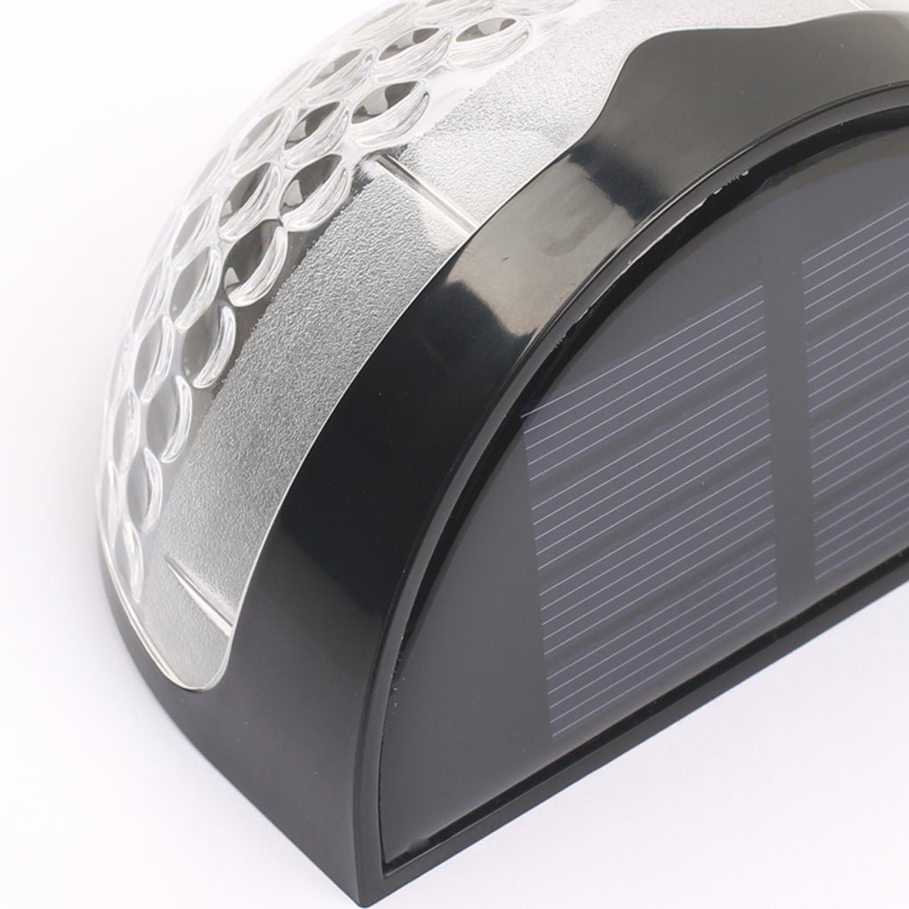 4 Pcs Solar Stair Lights Outdoor Step Lights LED Garden Lights Wall Mounted Lights - Lamp Outdoor