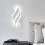 Spiral Minimalist Three Step Dimming LED Modern Wall Lamp Sconces Lighting - Lamp Outdoor