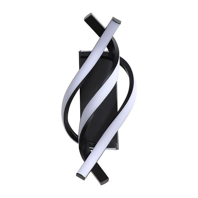 Spiral Minimalist Three Step Dimming LED Modern Wall Lamp Sconces Lighting - Lamp Outdoor