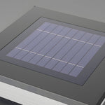 Square Metal Solar Garden Light LED Outdoor Light Post Waterproof Fence Column Head Lamp Pillar Light - Lamp Outdoor