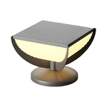 Square Metal Solar Garden Light LED Outdoor Light Post Waterproof Fence Column Head Lamp Pillar Light - Lamp Outdoor