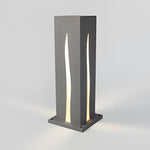 Elegant Rectangular Garden Pathway Lights Landscape LED Outdoor Illumination