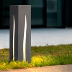 Elegant Rectangular Garden Pathway Lights Landscape LED Outdoor Illumination
