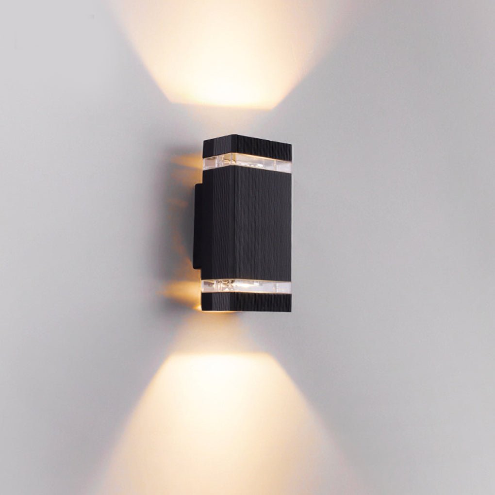 Square Up and Down Lights LED Outdoor Wall Lights Wall Sconce Lighting Wall Lamp - Lamp Outdoor