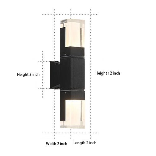 Outdoor Wall Up/Downlight Waterproof Garage Exterior Wall Lights - Lamp Outdoor