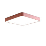 Square Modern Style Design Flush Mount Lighting Metal PVC Acrylic LED Bedroom Ceiling Lights - Lamp Outdoor