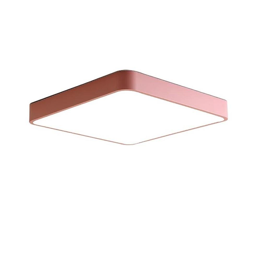Square Modern Style Design Flush Mount Lighting Metal PVC Acrylic LED Bedroom Ceiling Lights - Lamp Outdoor