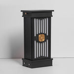 Traditional LED Post Light Retro Black Waterproof Outdoor Garden Lighting