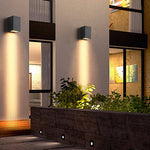Two Light Effect Optional Waterproof LED Wall Light for Outdoor Villa Courtyard - Lamp Outdoor