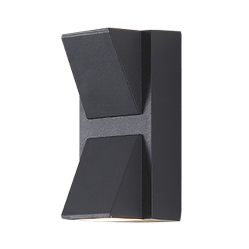 Waterproof Up & Down K-Type Black LED Outdoor Wall Lights - Lamp Outdoor