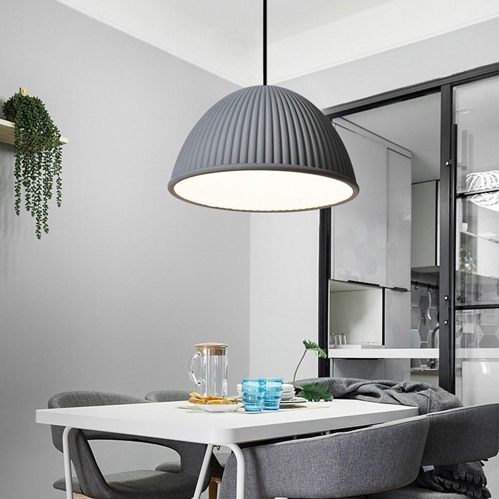 Artistic Dome Modern Pendant Lighting Metal Resin Ceiling Room - Lamp Outdoor