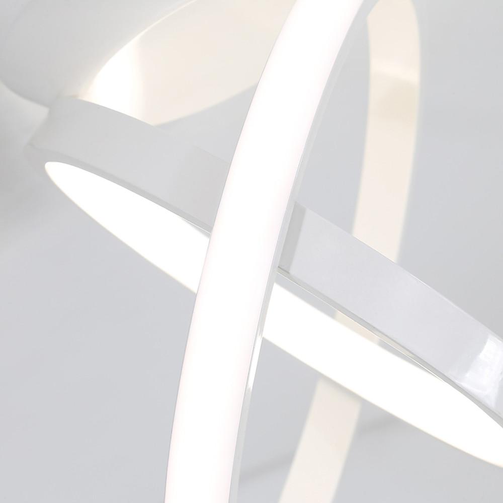 Creative Circles LED Black Modern Ceiling Lights Flush Mount Lighting - Lamp Outdoor