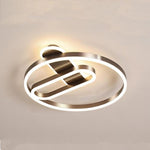 Geometric Circle LED Modern Flush Mount Lighting Ceiling Lights Hanging Light - Lamp Outdoor