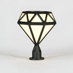 Unique Diamond-shaped LED Post Lights Outdoor Lights Waterproof Fence Post Lights - Lamp Outdoor