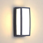 Unique Double - layer Lampshade Waterproof Outdoor LED Wall Lamp for Villa Courtyard Balcony