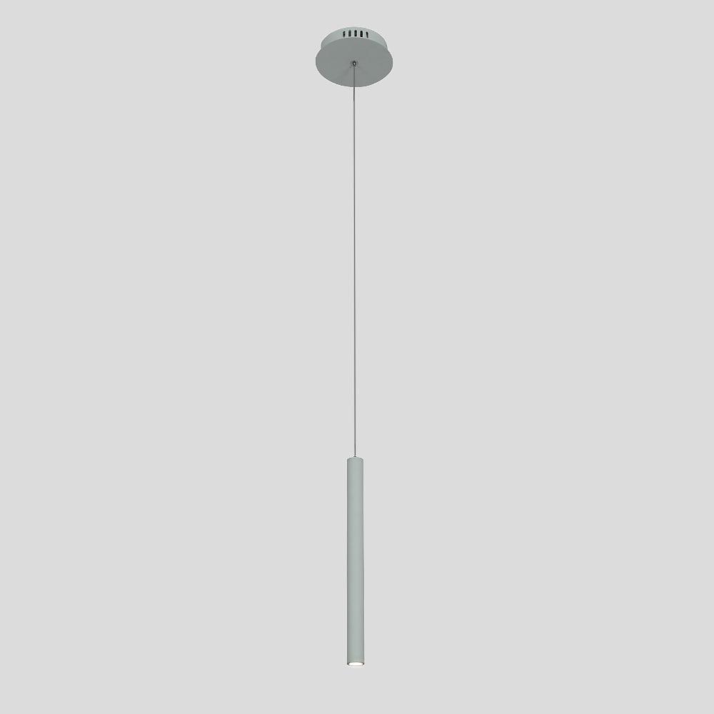 Thin Stick Shaped Black Pendant Light with Downlight Integrated LED Light - Lamp Outdoor