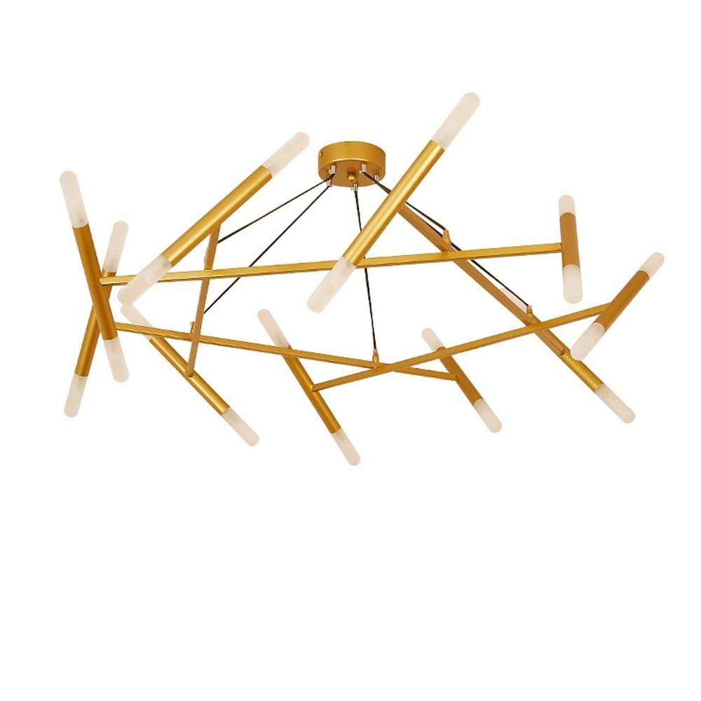 Creative Metal Design 16-Lights LED Industrial Chandeliers Hanging Lamp - Lamp Outdoor