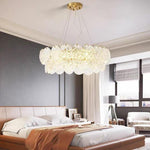 Shell Chandeliers Glass Acrylic LED Kitchen Dining Room Lighting Ceiling Light - Lamp Outdoor