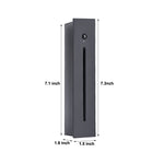 Vertical Motion Sensor LED Stair Light Wall Recessed Contemporary Lighting For Indoor and Outdoor Steps