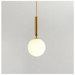Glass Ball Shaped LED Electroplated Modern Pendant Lights Island Light - Lamp Outdoor