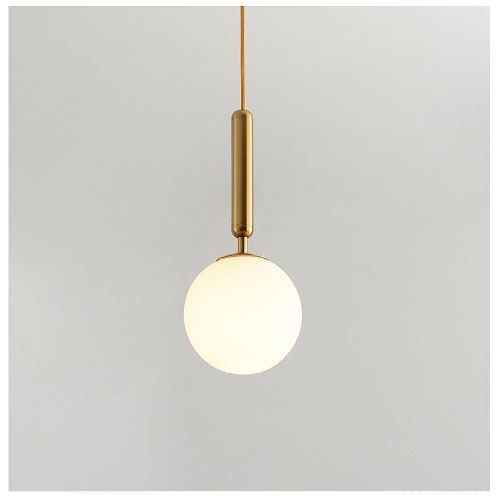 Glass Ball Shaped LED Electroplated Modern Pendant Lights Island Light - Lamp Outdoor