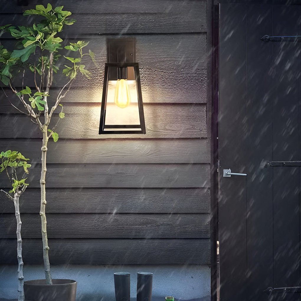 Vintage Industrial Style Glass Sconce Waterproof Outdoor Wall Lights Wall Lamp - Lamp Outdoor