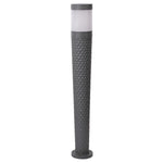 Vintage LED Outdoor Post Lights with Aluminum Body & Dome-Shaped Lampshade - Lamp Outdoor