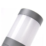 Vintage LED Outdoor Post Lights with Aluminum Body & Dome-Shaped Lampshade - Lamp Outdoor