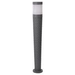Vintage LED Outdoor Post Lights with Aluminum Body & Dome - Shaped Lampshade
