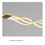 Multiwave LED Nordic Dining Chandelier Kitchen Lighting Ceiling Light - Lamp Outdoor