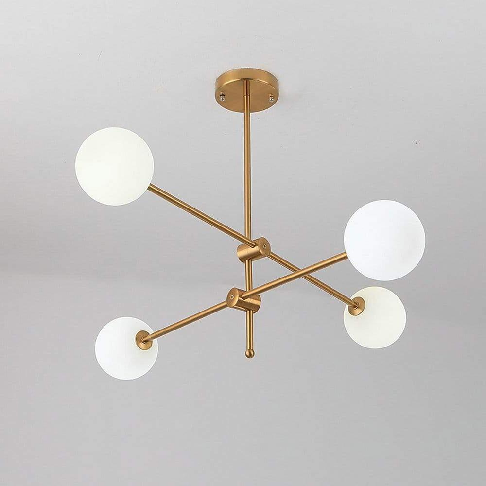 Geometrical Sputnik Chandelier Gold Master Bedroom Chandelier - Lamp Outdoor