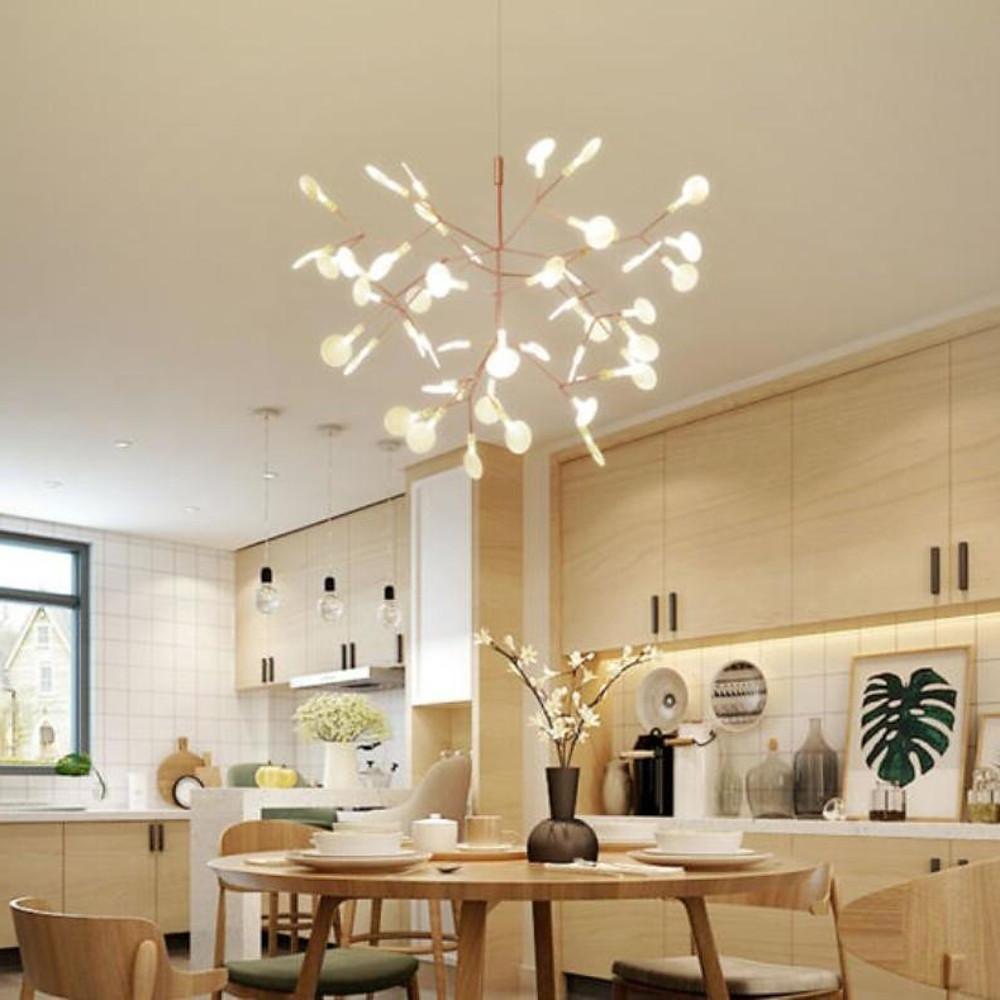 45 Lights Creative Copper Glass Design LED Modern Sputnik Chandelier - Lamp Outdoor